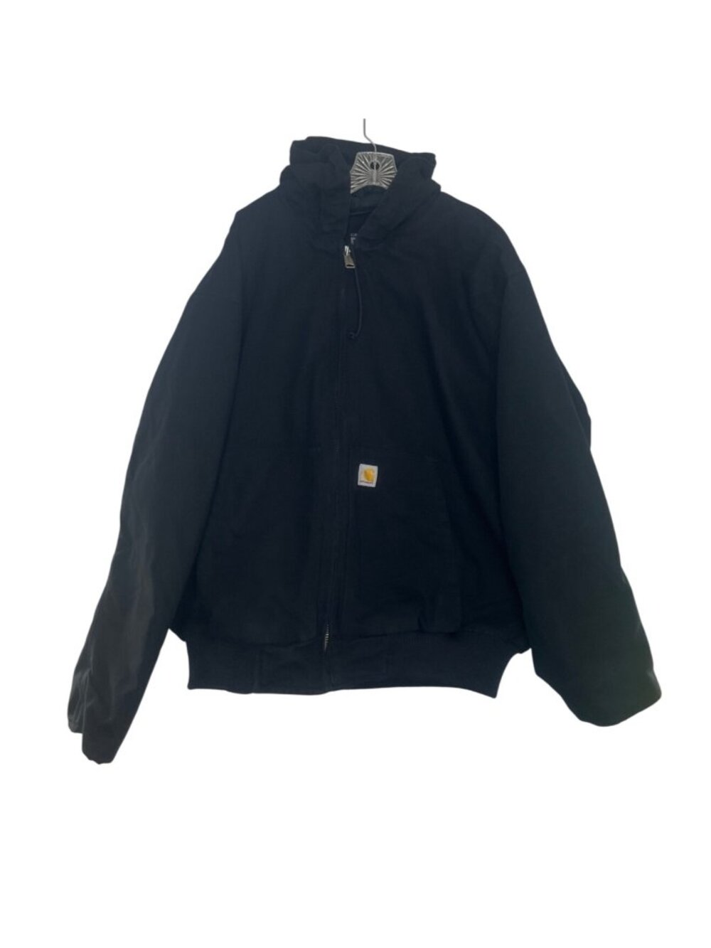Carhartt Loose Fit Hooded Insulated Jacket 3XL Black Thinsulate Quilted Lining